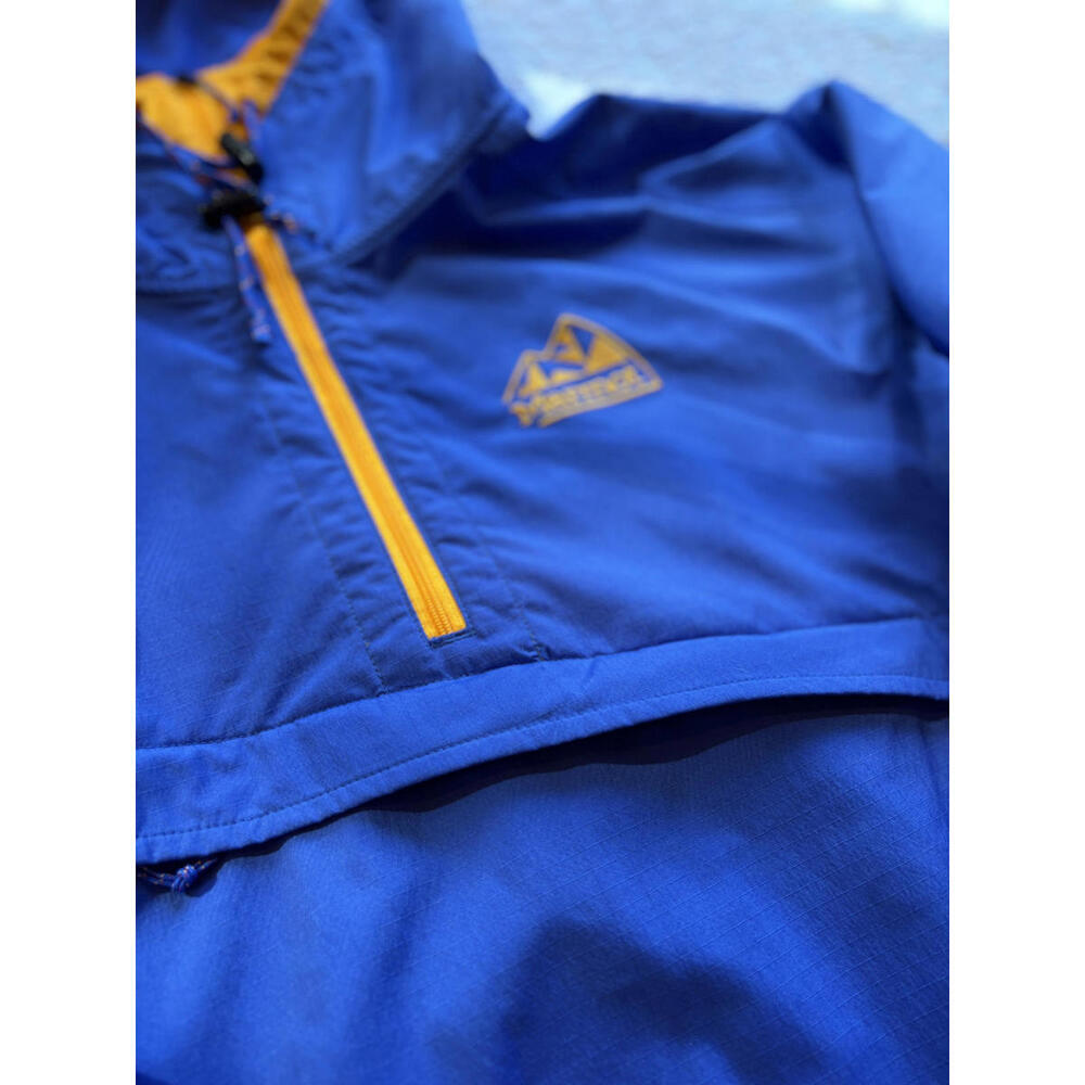 Marmot Blue and Yellow Windbreaker Jacket‎ with Hood Women's Size Small - Picture 2 of 9